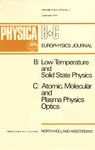 Go to journal home page - Physica B+C